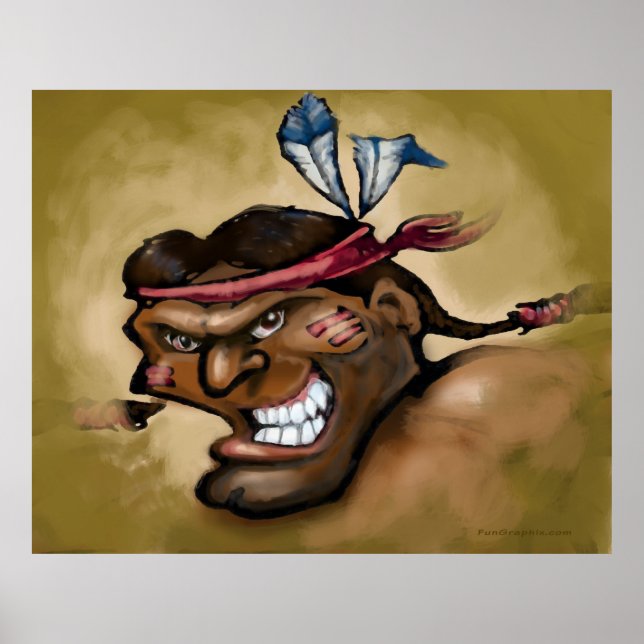 Poster Courageux (Devant)