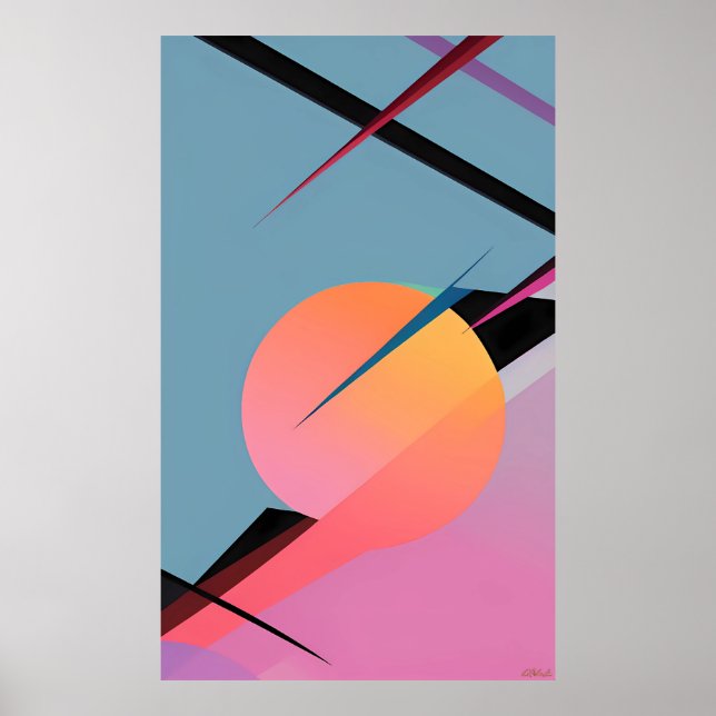 Poster Courants de gravité (Devant)