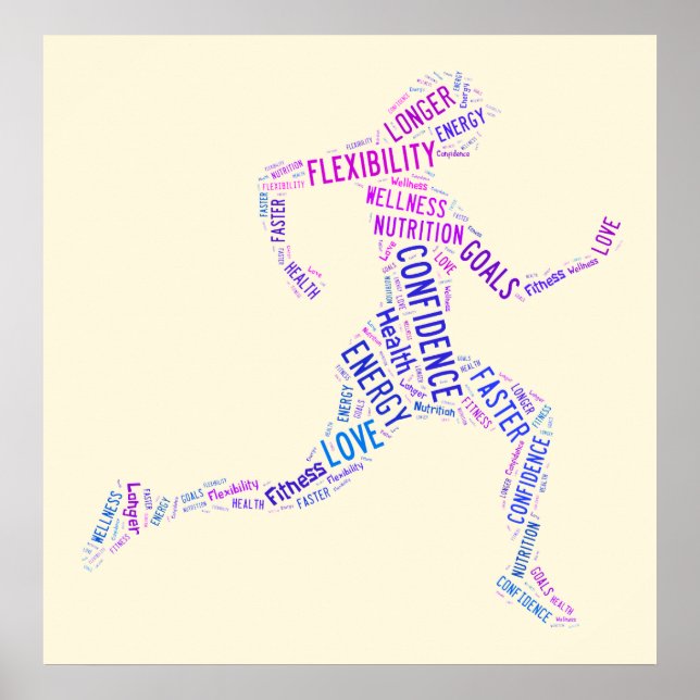 Poster Coureur (Devant)