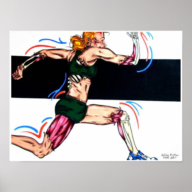 Poster Coureur (Devant)