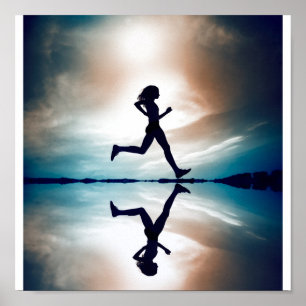 Poster Coureur femelle