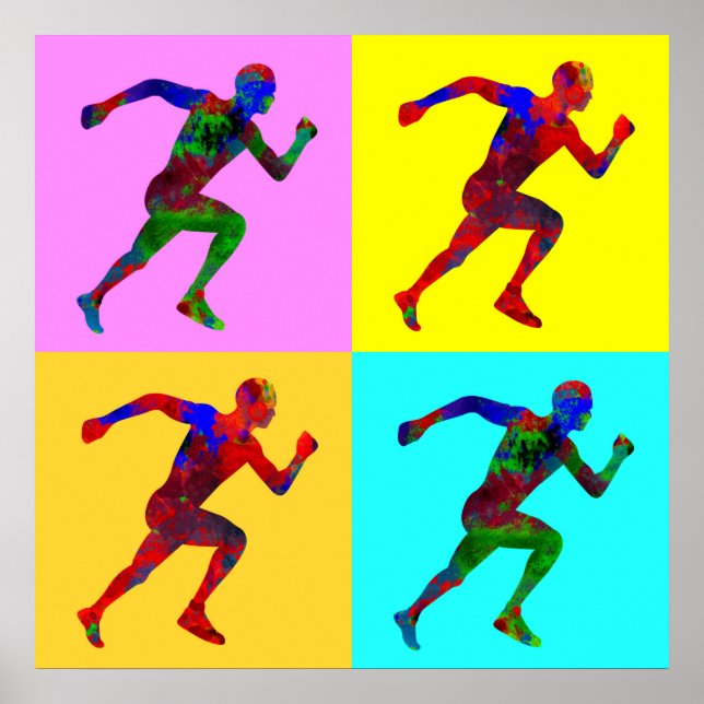 Poster Coureurs (Devant)