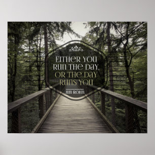 Poster Courez le jour