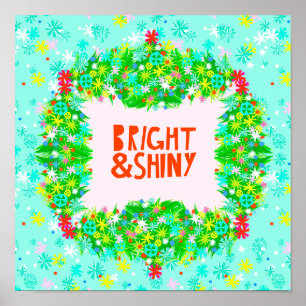Poster Couronne brillante et brillante