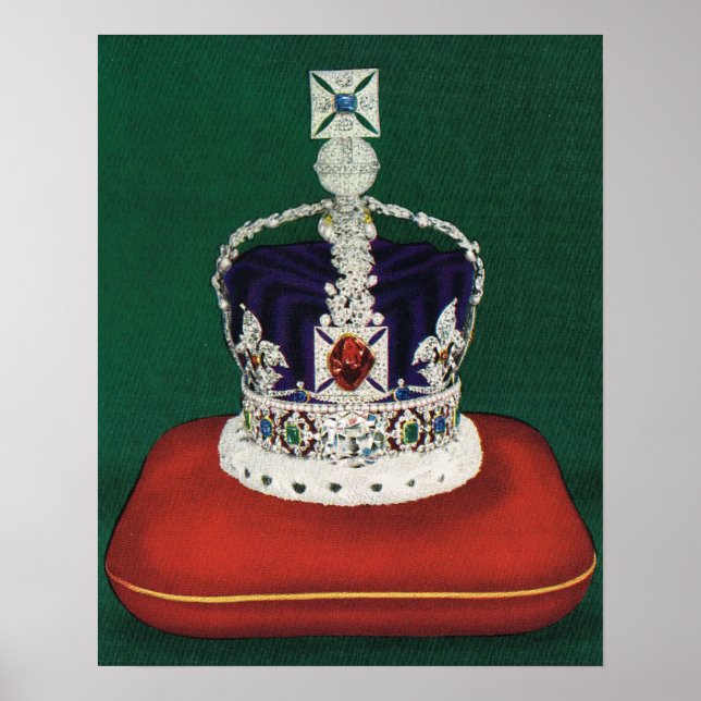 Poster Couronne impériale d'Angleterre (Devant)