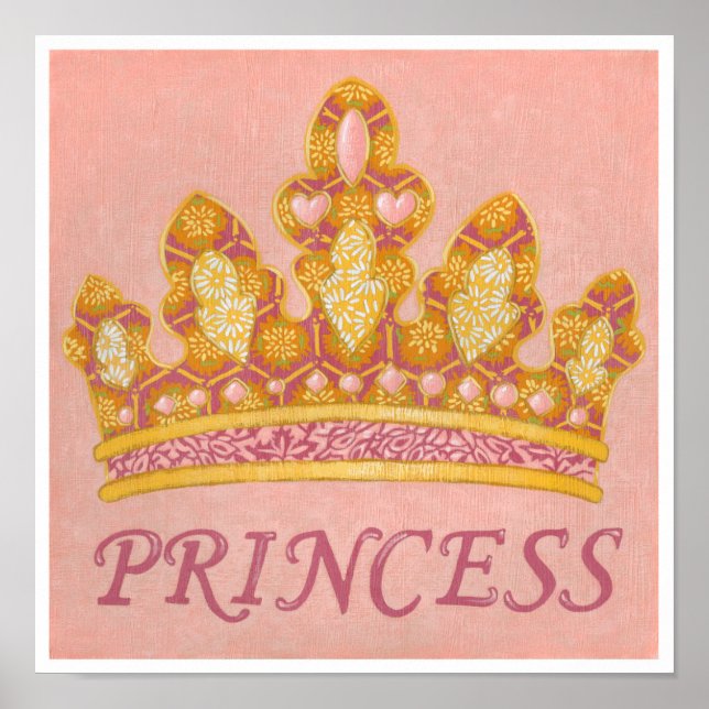 Poster Couronne princesse juive par Chariklia Zaris (Devant)