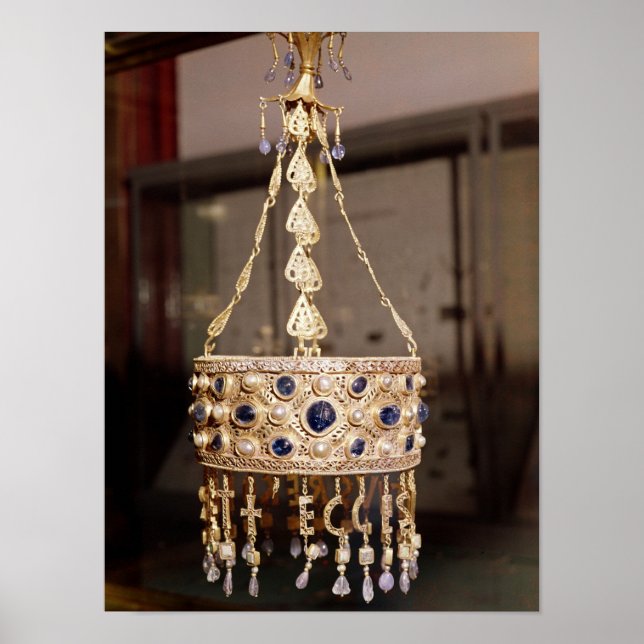 Poster couronne votive du roi Recesvinth (Devant)