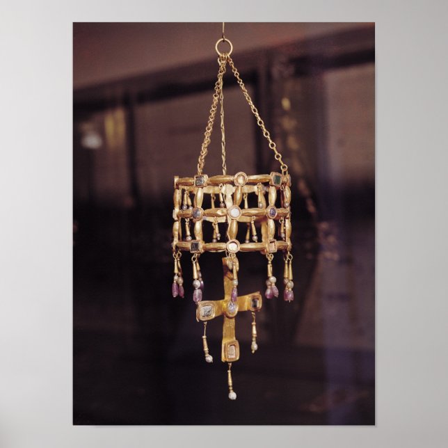 Poster couronne votive d'un roi wisigoth (Devant)