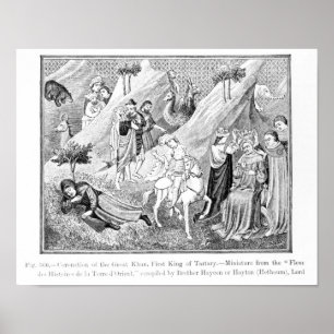 Poster Couronnement de grand Khan