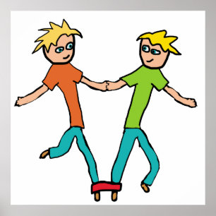 Poster Course à trois pattes