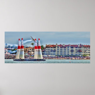 Poster Course aérienne Red Bull - San Diego