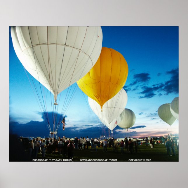 Poster Course au ballon à gaz/GBTAC14 (Devant)