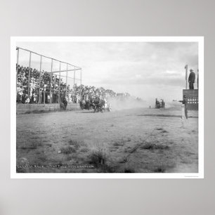 Poster Course Chariot En Alaska 1926