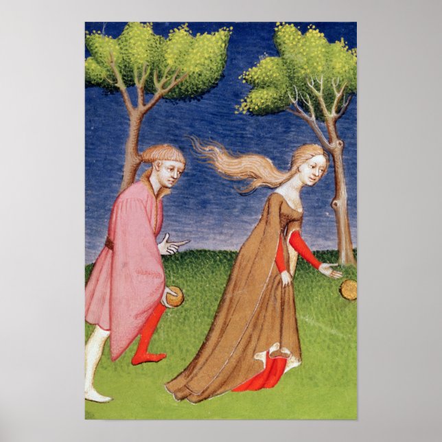 Poster Course de Melanion contre Atalanta (Devant)