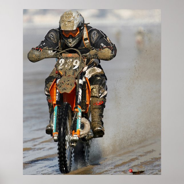 Poster Course de plage (Devant)