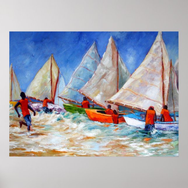 Poster Course du capitaine (Devant)