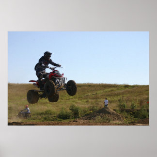 Poster course en quad