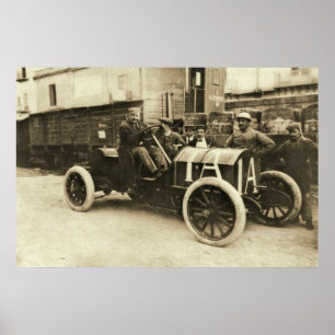 Poster Course Targa-Florio en Italie