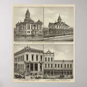 Poster Court House, Kansas