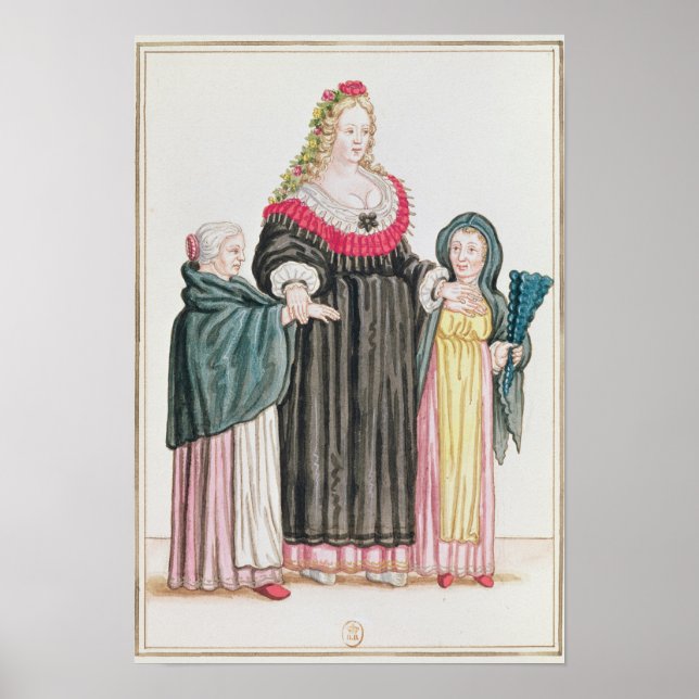 Poster Courtesan vénitien (Devant)