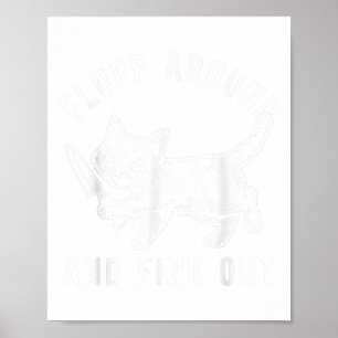 Poster Couteau De Chat Fluff Autour Et Découvrez _1
