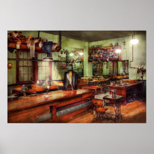 Poster Couture - industrielle - du magasin de sueur