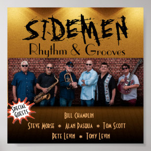 Poster Couverture C.D. Sidemen Rhythm & Grooves