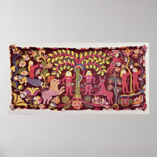 Poster Couverture de coussin de transport représentant la