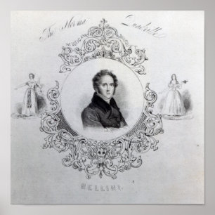 Poster Couverture de la musique de feuille pour un
