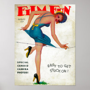 Poster Couverture de magazine d'amusement de film 9