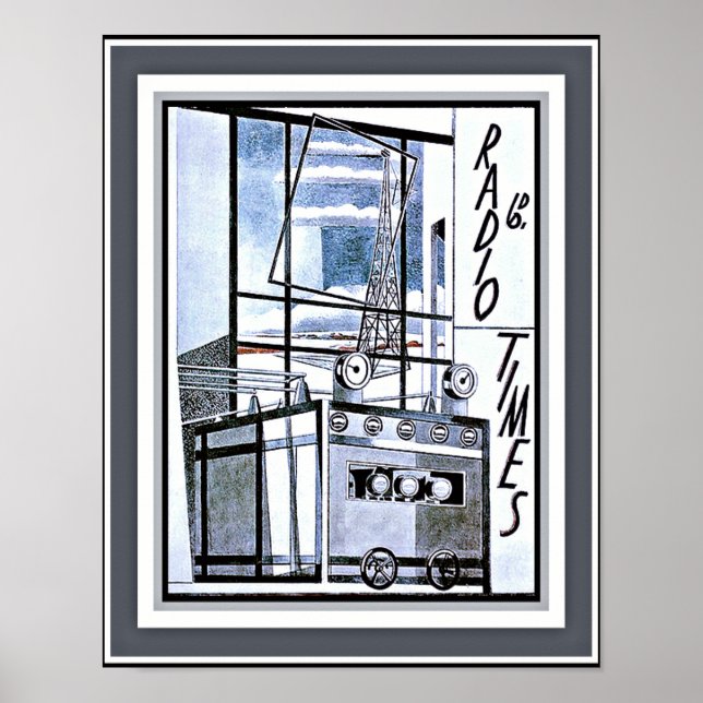 Poster Couverture du magazine Radio Times 1930 (Devant)