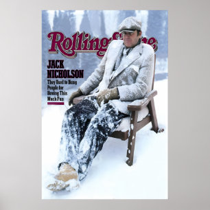 Poster Couverture du magazine Rolling Stone de Jack Nicho