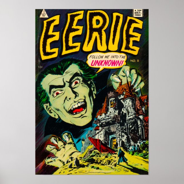 Poster Couverture Eerie — Suivez-moi dans l'inconnu (Devant)