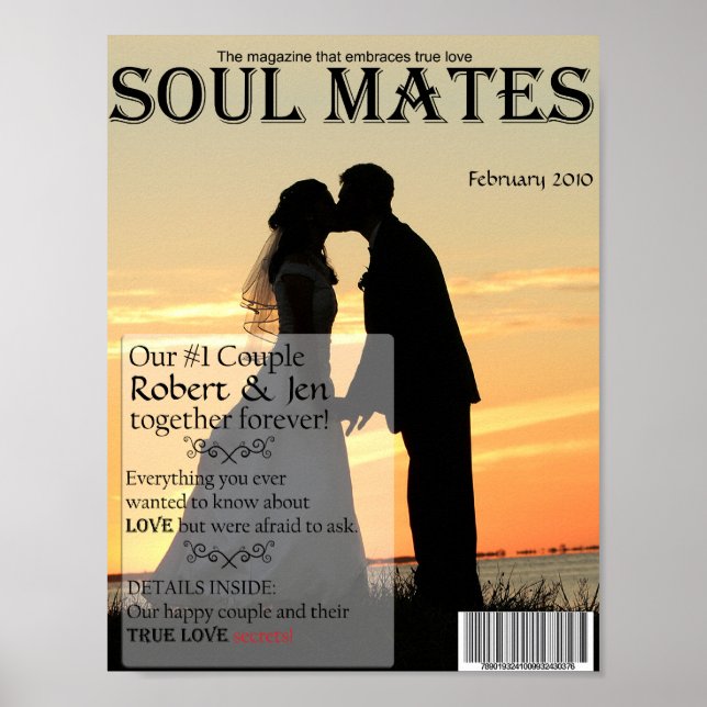 Poster Couverture Magazine Soul Mates (Devant)