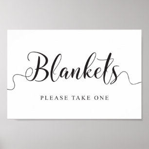 Poster Couvertures mariages Signe. Veuillez prendre une c