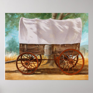 Poster Covered Wagon