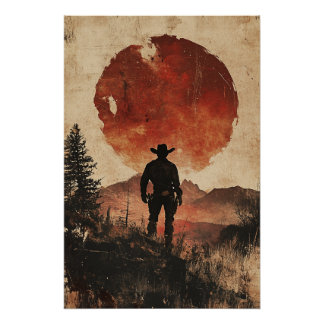 Poster Cow-boy