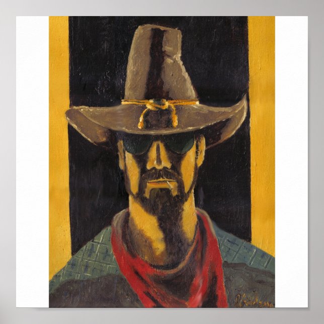 Poster cowboy (Devant)