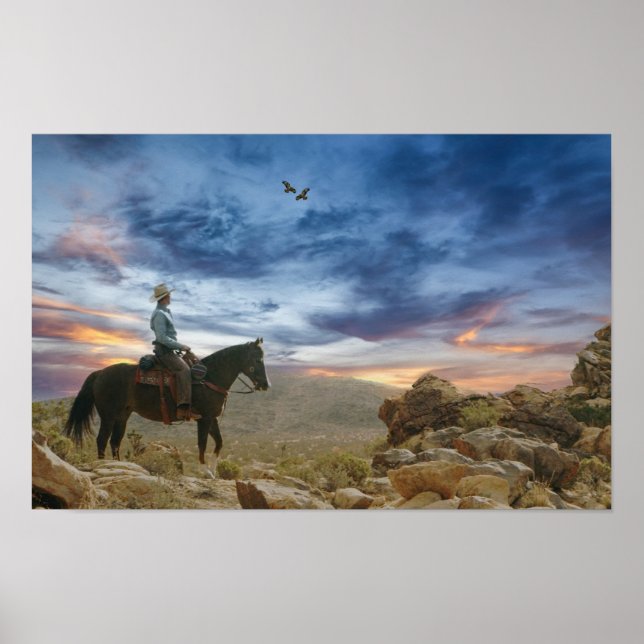 Poster Cowboy (Devant)