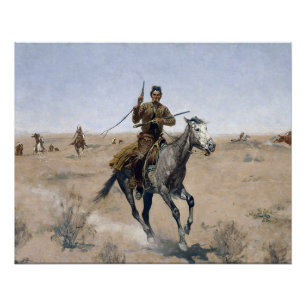 Poster Cowboy américain