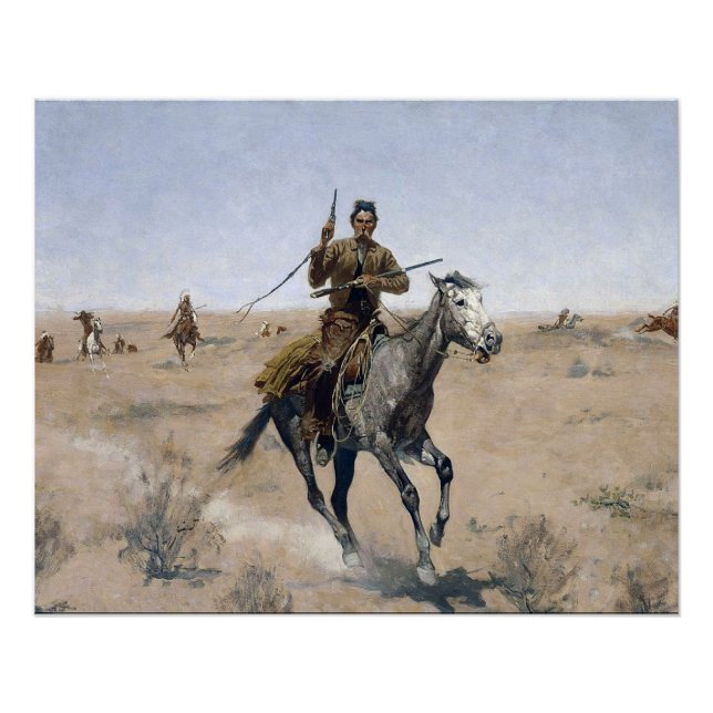 Poster Cowboy américain (Devant)