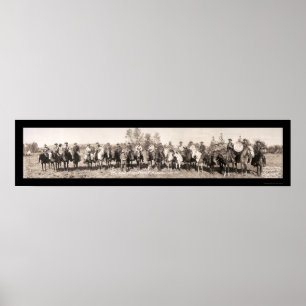 Poster Cowboy Band Oregon Photo 1911