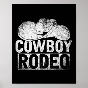 Poster Cowboy Casquette équestre cadeau Horseck équitatio