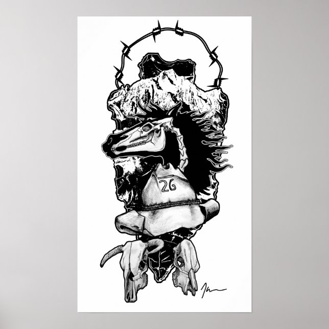 Poster Cowboy Hunter (Devant)