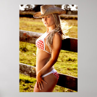 Poster Cowgirl Ranch