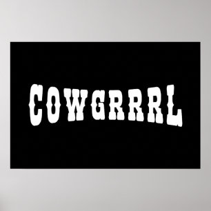 POSTER COWGRRRL