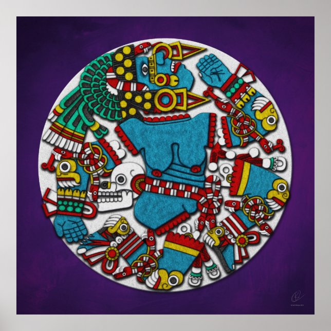 Poster Coyolxauhqui (Devant)