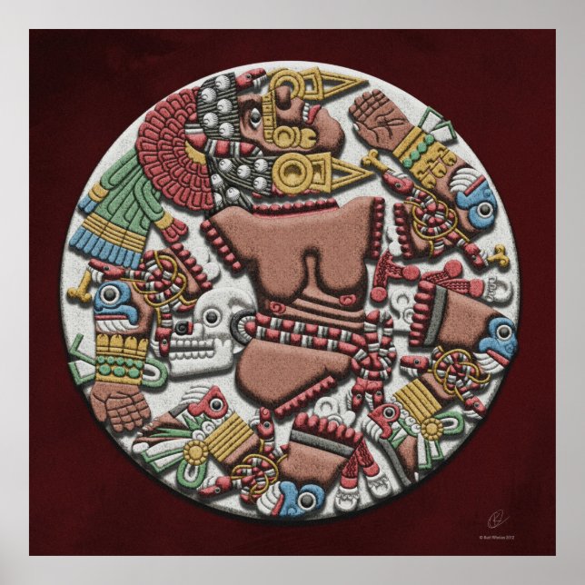 Poster Coyolxauhqui (Devant)