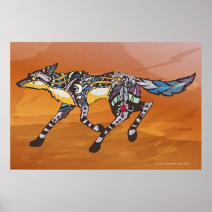 Poster Coyote le filou