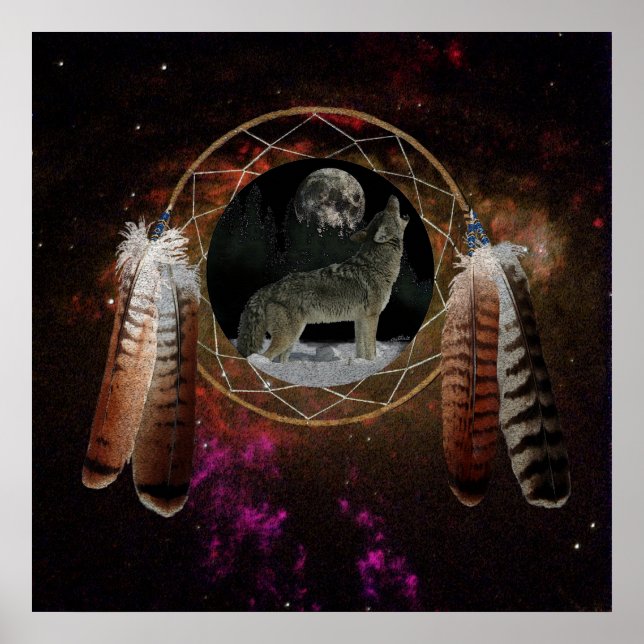 Poster Coyote Spirit (Devant)